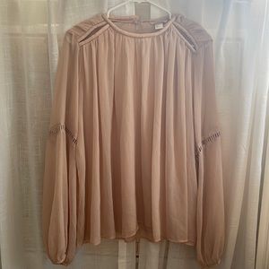 Boho Pink Blouse